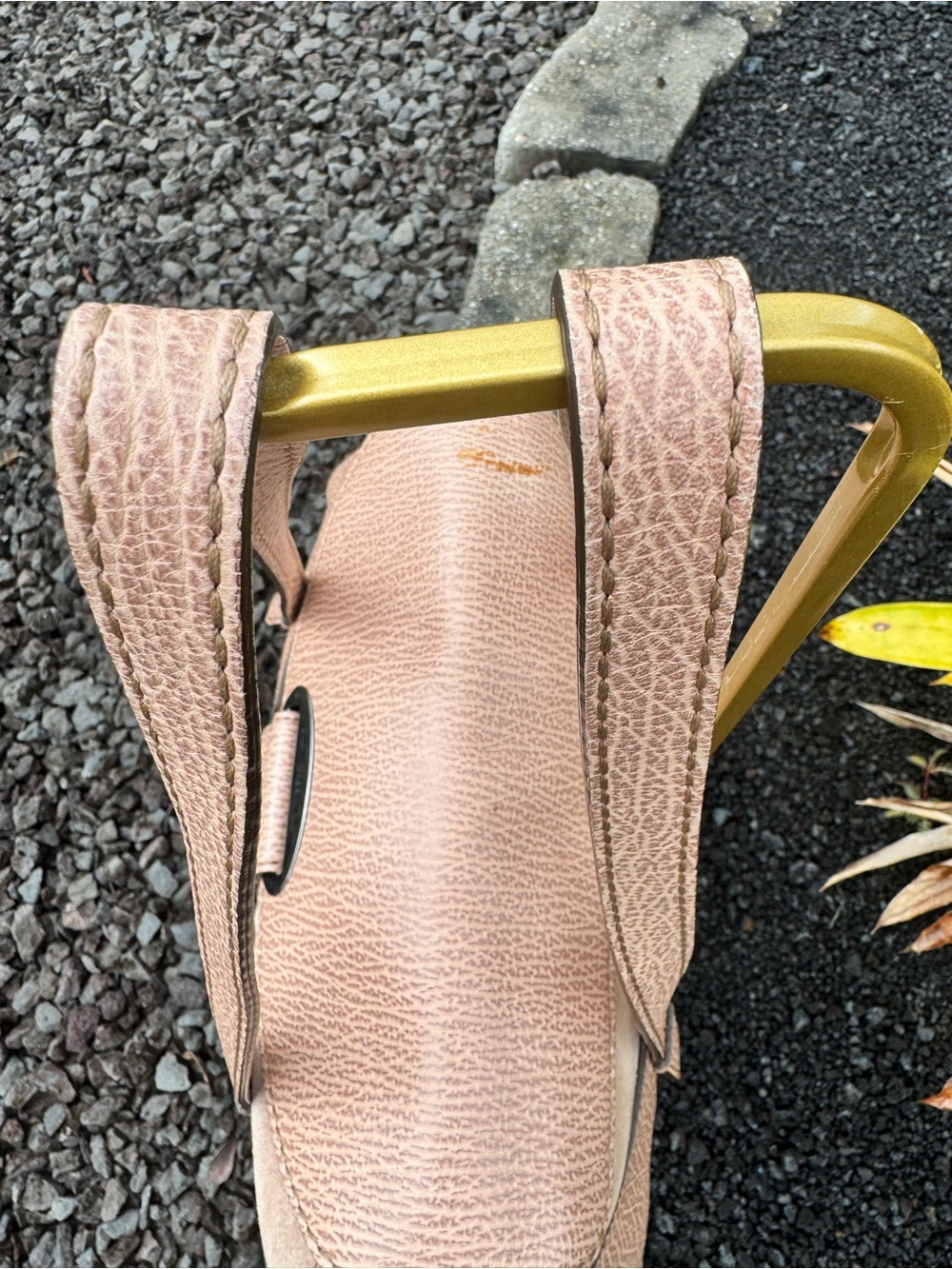 TOD’S Vintage Italy Pink Pebbled Leather & Suede Shoulder Bag Quiet Luxury - Picture 7 of 15